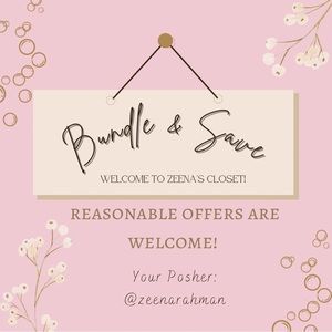 Reasonable Offers Welcome!